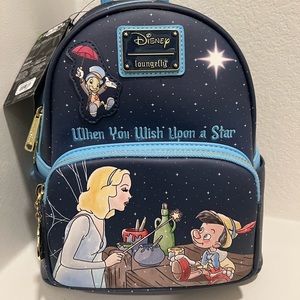 Pinocchio Loungefly backpack NWT